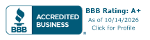 BBB Accredited Business A+ rating - McGuire Roofing