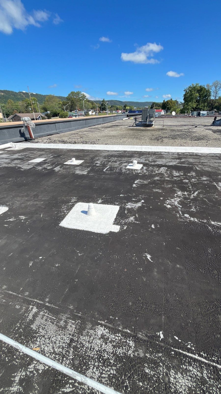 Roofing project in progress in Rockwood, TN by McGuire Roofing