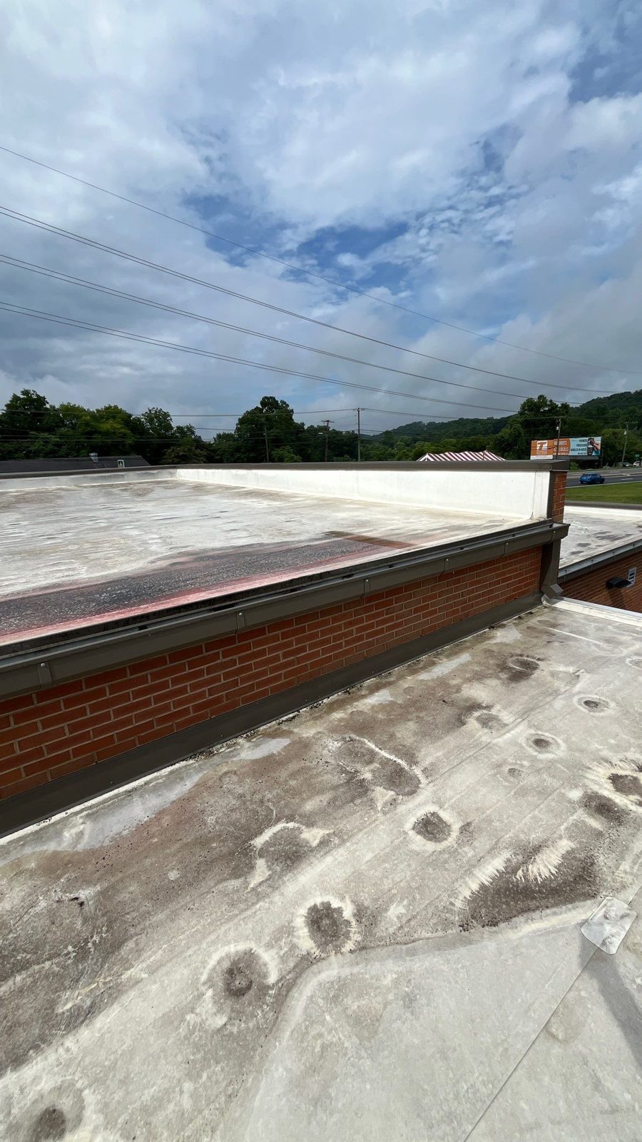 Roofing project in progress in Seymour, TN by McGuire Roofing